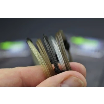 Afbeelding van Korda Dark Matter Leader 50 cm Ring Swivel Weed Karper onderlijn