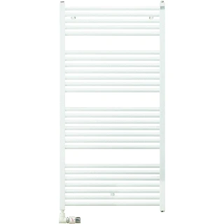 Afbeelding van Zehnder Zeno handdoekradiator 168.8x60cm 957watt Staal Wit glans