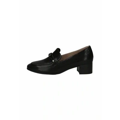 Afbeelding van Caprice Damespantoffels 9 24304 43 Mocassindames, Nappa zwart