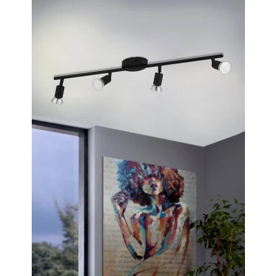 Afbeelding van EGLO Buzz Led Spot GU10 68,5 cm Zwart