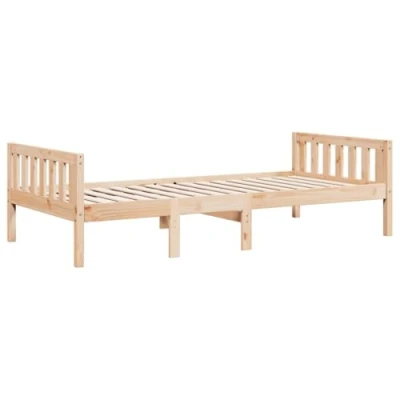 Afbeelding van vidaXL Kinderbed zonder matras massief grenenhout 75x190 cm