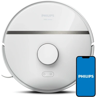 Afbeelding van Philips HomeRun Aqua 3000 Series XU3000/02 Robotstofzuiger met dweilfunctie