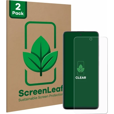 Afbeelding van ScreenLeaf Screenprotector voor Samsung Galaxy A51 Duurzame schermbescherming Folie Beschermfolie transparant (2 Stuks)