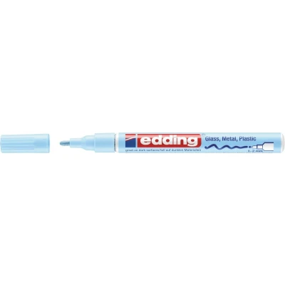 Afbeelding van Viltstift edding 751 lakmarker rond 1 2mm pastel blauw