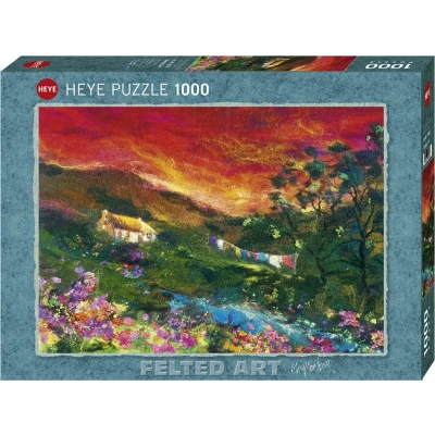 Afbeelding van Puzzel Washing Line 1000 Heye 29916