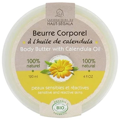 Afbeelding van Laboratoire du Haut Ségala Biologische Calendula Bodyboter 120 ml