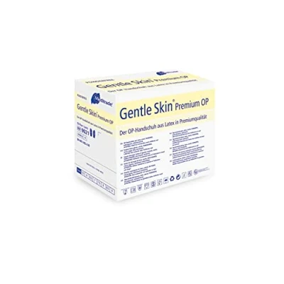 Afbeelding van Meditrade Gentle Skin Premium OP 902165W latex handschoenen, steriel, poeder, maat 6,5, 50 stuks