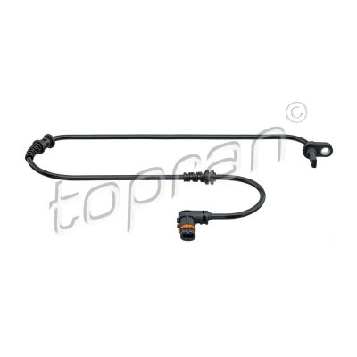 Afbeelding van TOPRAN 409 677 ABS Sensor Vooras links, rechts met kabel voor voertuigen 695 MERCEDES BENZ: A Class, B Class
