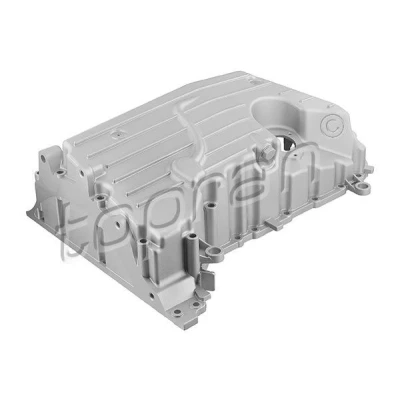 Afbeelding van TOPRAN 116 977 Carterpan Met olieaftapschroef afdichtring, gat voor oliestandsensor, Zonder oliekuipafdichting, sensor Aluminium