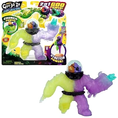 Afbeelding van Heroes of Goo JIT Zu Deep Sea Bowlbreath Dubbel Viskeus figuur, elastisch, zacht, 16,5 cm, met 2 in 1 kleefkracht en Murene aanval