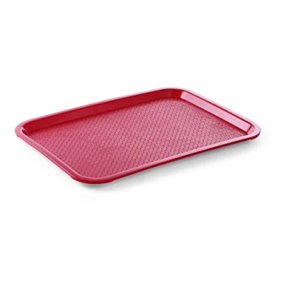 Afbeelding van HENDI Fastfood dienbladen medium Rood 305x415x(H)20 mm
