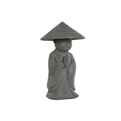 Afbeelding van Decoratieve figuren Home ESPRIT Grijs Monnik Orientaals 30 x 51 cm