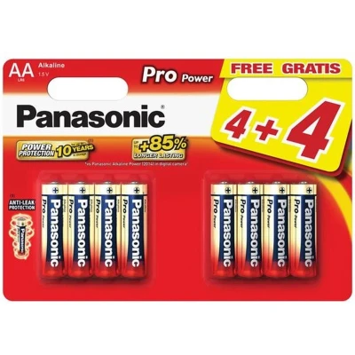 Afbeelding van Panasonic Pro Power Mignon LR6 AA in een pakket van 8
