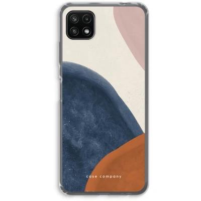 Afbeelding van Case Company® hoesje geschikt voor Samsung Galaxy A22 5G Geo #1 Soft Cover Telefoonhoesje Bescherming aan alle Kanten en Schermrand