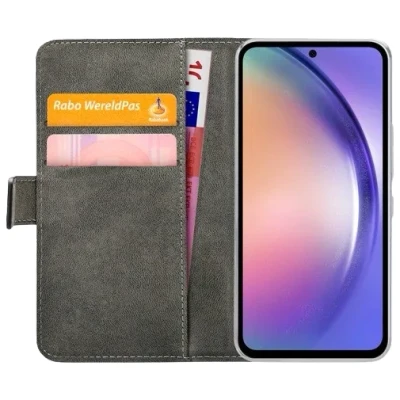 Afbeelding van Mobilize PU leer Book Case Zwart Samsung Galaxy A54