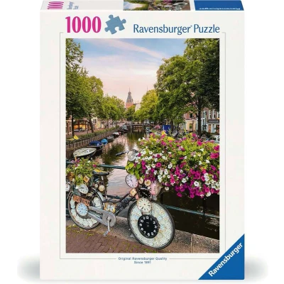 Afbeelding van Ravensburger Blumen In Amsterdam 1000 Teile.