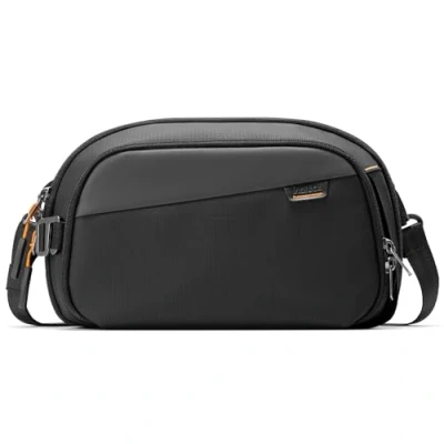Afbeelding van Inateck AB03010 Organizer voor elektronische apparaten, waterdichte accessoiretas, praktische en draagbare opbergtas, ideaal op reis, zwart, casual, zwart., informeel
