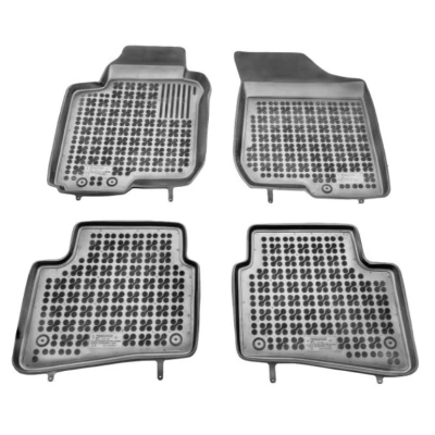 Afbeelding van REZAW PLAST 201001 Vloermatset Rubber voor en achter Zwart KIA: cee‘d I Hatchback, HYUNDAI: i30 Hatchback