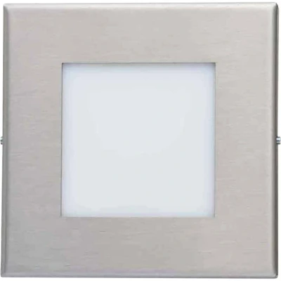 Afbeelding van Brumberg 10140203 LED wandinbouwlamp 1 W RVS