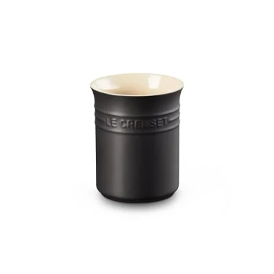 Afbeelding van Le Creuset Keukengereipot, 1,1 l, keramiek, matzwart, 71501110000001