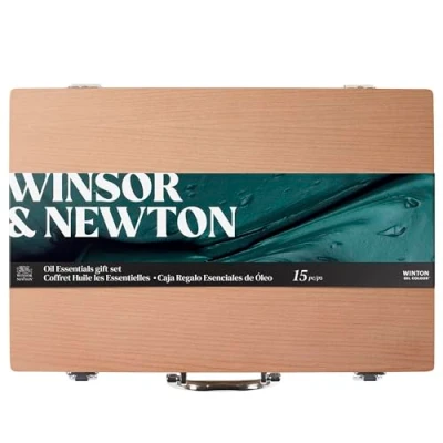 Image de Winsor &amp; Newton Winton Huile Coffret Bois 8X37ml