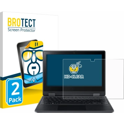 Afbeelding van BROTECT Screenprotector voor Acer TravelMate Spin B3 Folie Beschermfolie transparant (2 Stuks)