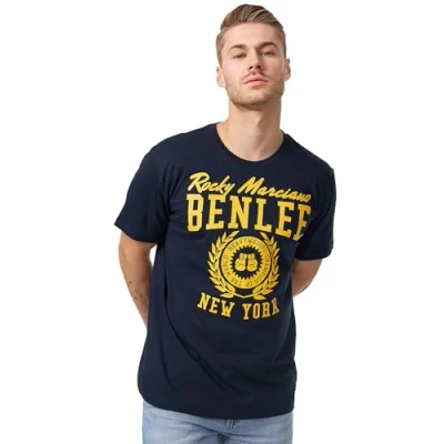 Afbeelding van Benlee Duxbury Sportshirt Maat L Mannen zwart/geel