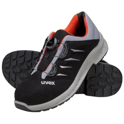 Afbeelding van uvex 6908 6908245 Lage veiligheidsschoenen S1P Schoenmaat (EU): 45 Zwart/rood 1 paar