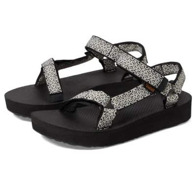 Afbeelding van Teva Midform Universal Outdoorsandalen, Dames, Maat: 41, Boho white/black Textiel