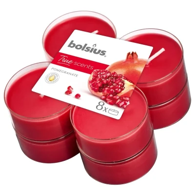 Afbeelding van Maxilicht geur 8 stuks True Scents Pomegranate Bolsius