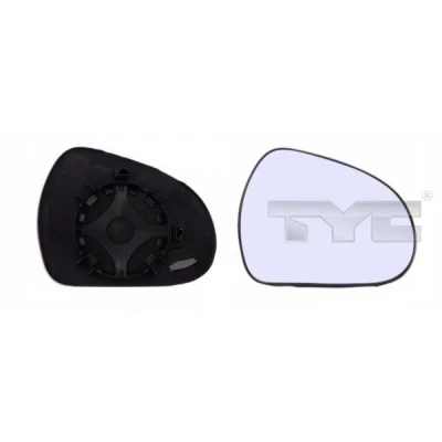 Afbeelding van TYC 326 0086 1 Spiegelglas Links PEUGEOT: 308 I Hatchback, 207 CC