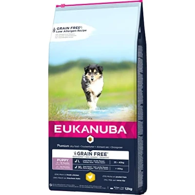 Afbeelding van Eukanuba Pup &amp; Junior Large Grain Free Kip Puppy Hondenvoer 12 kg