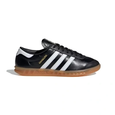 Afbeelding van adidas Originals Hamburg W Sneakers laag, Dames, Maat: 36 2/3, Black Leer