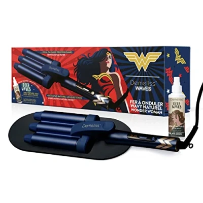 Afbeelding van SAINT ALGUE Demeliss XCURLER 3965 Professionele stijltang Heat Back Keramiek 56 W Goud
