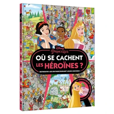 Image de DISNEY PRINCESSES Où se cachent les héroïnes ? Cherche et trouve