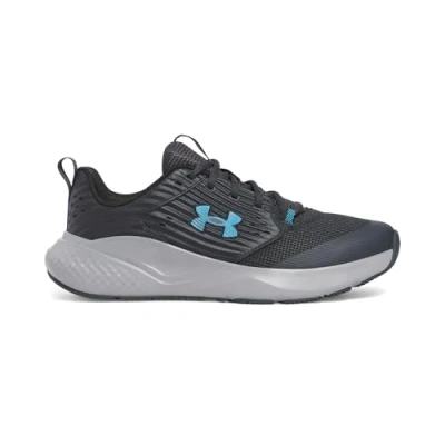 Afbeelding van Under Armour Charged Commit TR 4 Trainingsschoen, Heren, Maat: 41, Anthracite/steel/ether blue Leer/ synthetisch