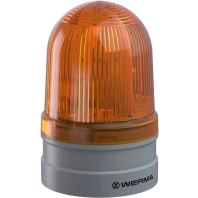 Afbeelding van Werma Signaltechnik Signaallamp Midi TwinFLASH 12/24VAC/DC YE 261.320.70 Geel 12 V/DC
