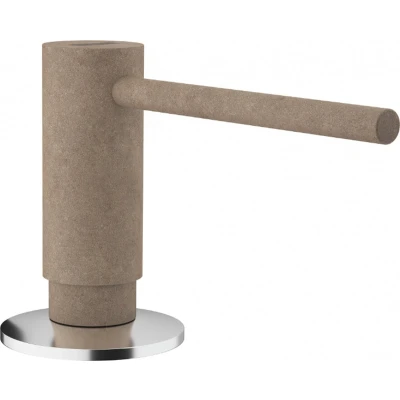 Afbeelding van Franke Active keuken inbouw zeepdispenser graniet Oyster Beige 112.0633.092