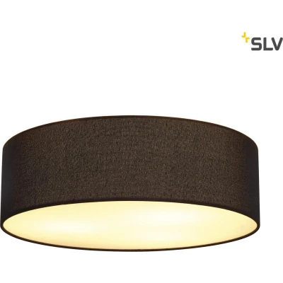 Afbeelding van SLV 156050 TENORA Plafondlamp E27 23 W Zwart