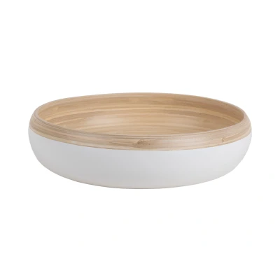 Afbeelding van Present Time Saladeschaal Puro Sphere Wit