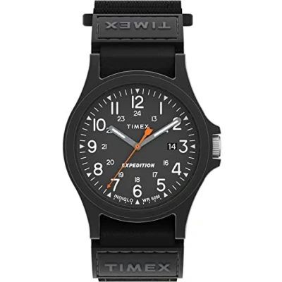 Afbeelding van Timex Expedition Acadia Herenhorloge 40 mm, zwart., Camper Expeditie