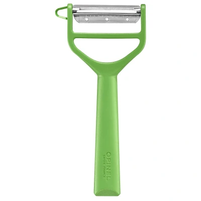Afbeelding van OPINEL Dunschiller T Duo polymeer Roestvrijstalen messen Comfortabele grip 1 microgetande mesje voor schillen + mes het bereiden van Juliennes
