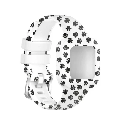 Afbeelding van Siliconen bandje met print Dieren pootjes Garmin Vivofit Junior 3