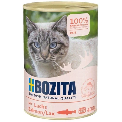 Afbeelding van Bozita 6 x 410 g Nat Kattenvoer Zalm