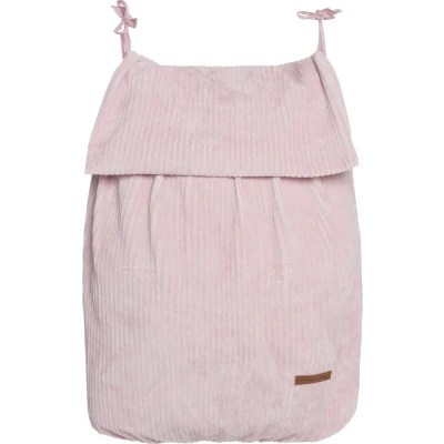 Afbeelding van Baby&#039;s Only Boxzak Opbergzak speelgoed Boxopbergzak Boxtas Speelgoedzak Sense Oud Roze Zachte rib corduroy stof