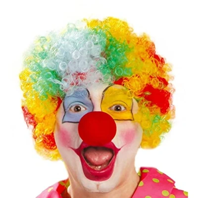 Afbeelding van Guirca Clown pruik, Eén maat, meerkleurig (90207)
