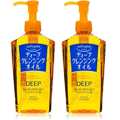 Afbeelding van Kose Softymo Deep reinigingsolie, gemaakt in Japan, 230 ml (2 stuks)