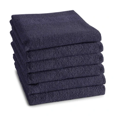 Afbeelding van DDDDD Keukendoek Logo Blauw 6 stuks