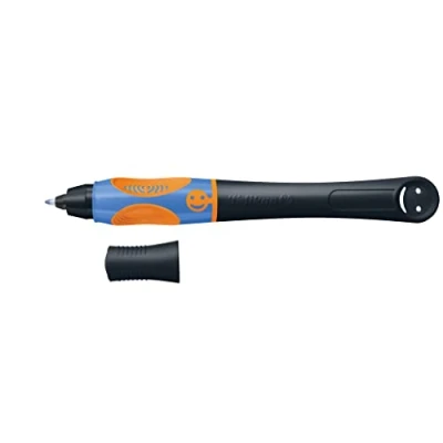 Afbeelding van Pelikan 821001 griffix inktpen voor rechtshandigen, neonzwart, 1 stuk in vouwdoos