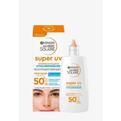 Afbeelding van Garnier Sunscreen Fluid WITH SPF 50+ Zonnebrandcrème, Dames, Maat: 40 ml,